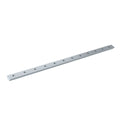 Genuaskinne T-profil 32 x 6 mm 2,0 m for båter til 12 m - Pfeiffer forfra