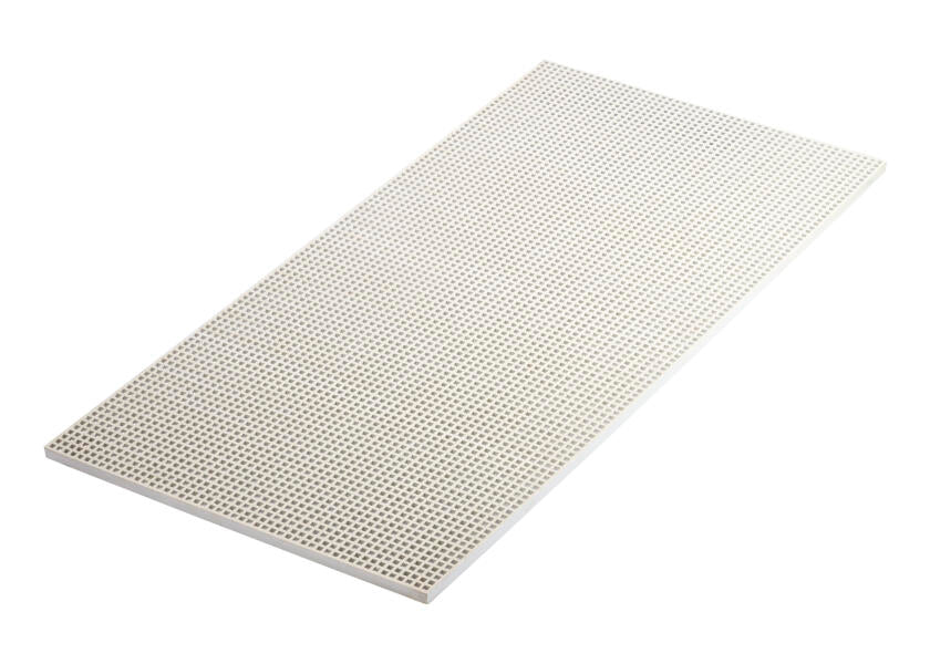 GFK gitterrist bryggeplate sandbelagt forfra