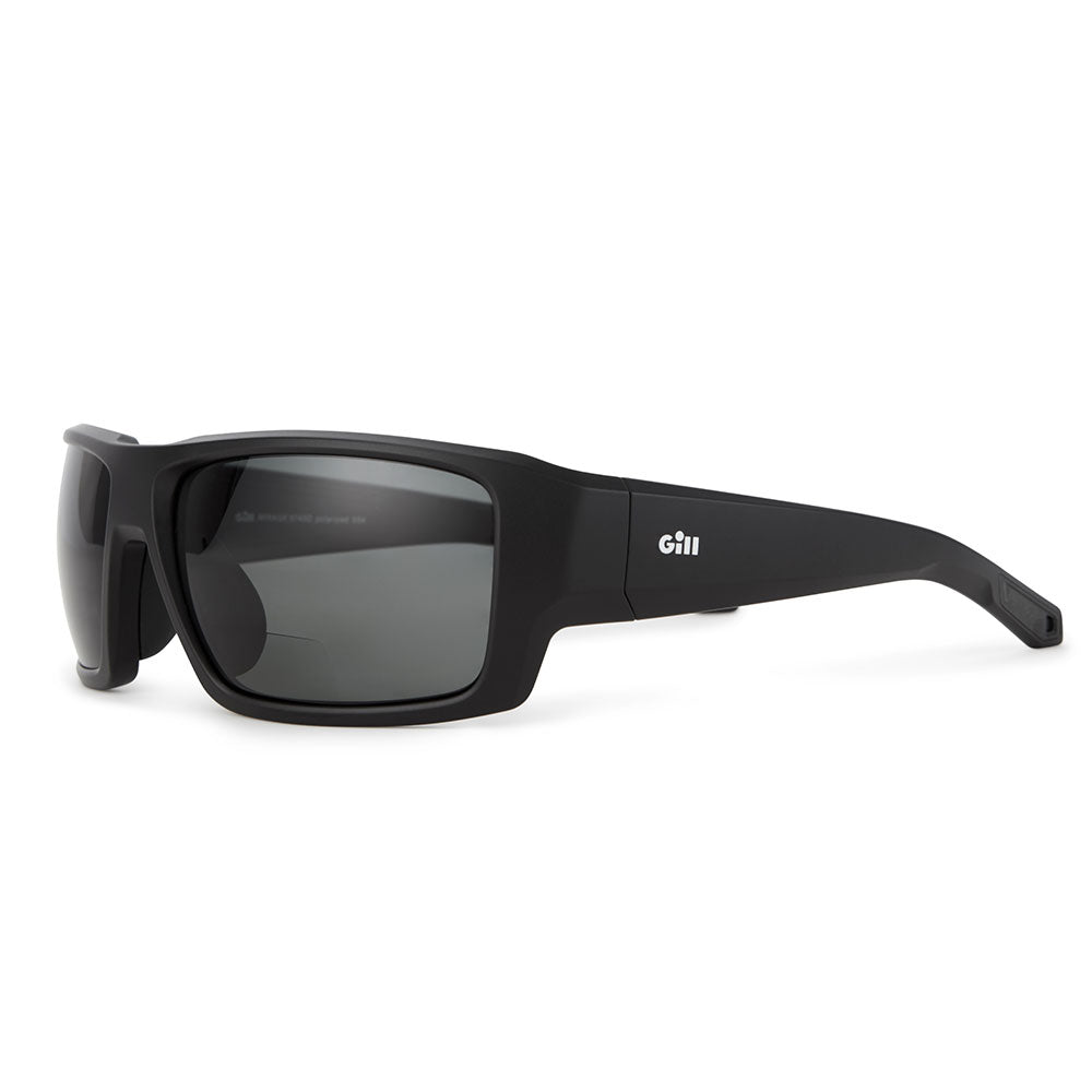 Gill Mirage BI-Focal solbriller polariserte detalj av glass