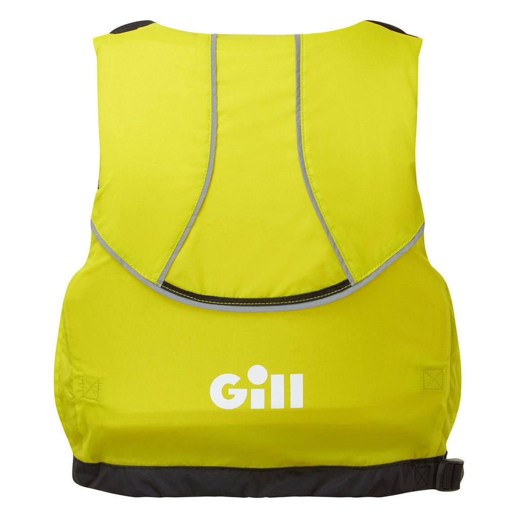 Gill Pro Race flytevest 50N jolle og regatta bakside