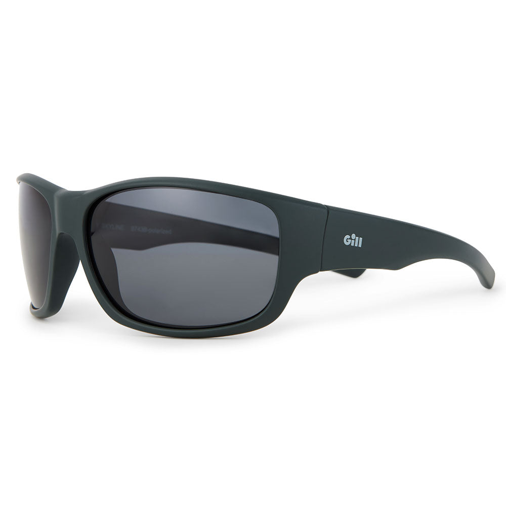 Gill Skyline solbriller polariserte nærbilde glass