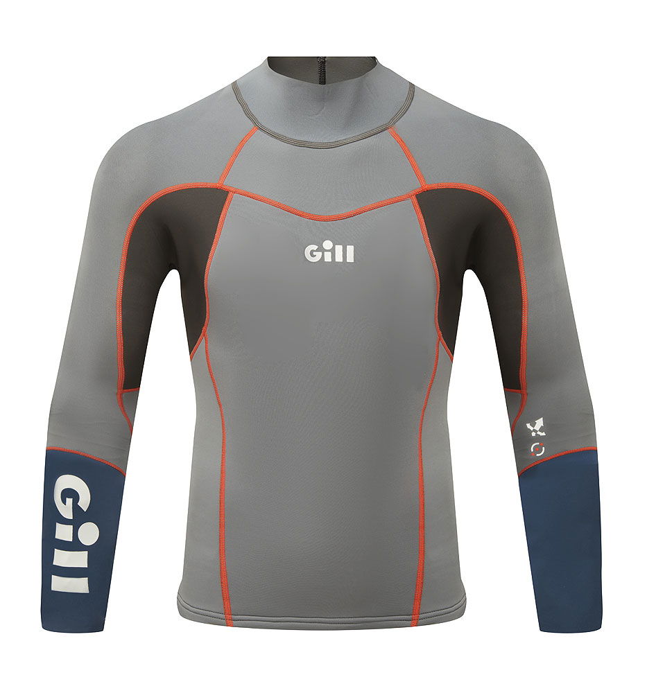 Gill Zenlite Top herre 1,5 mm neopren seilertopp forfra