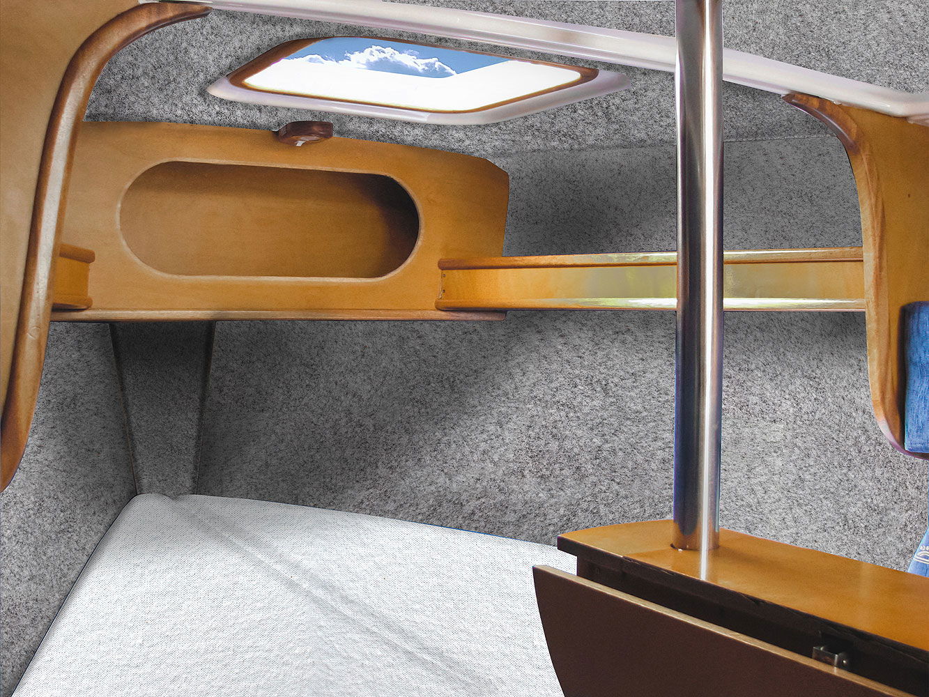 Gisa Tex American HighFlex selvklebende akustikkfilt bakside