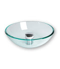 Glassvask rund 280 mm uten avløp - Allpa forfra