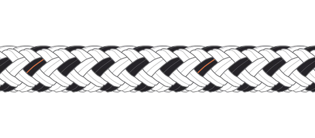 Gleistein Bavaria fortøyningstau med øye 10 mm 10 m forfra