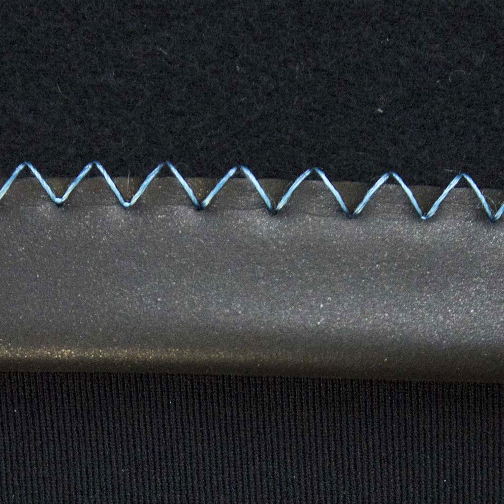 Glideskin-krage på Neopren-top 2,5 mm W-Flex flatlock-sømmer