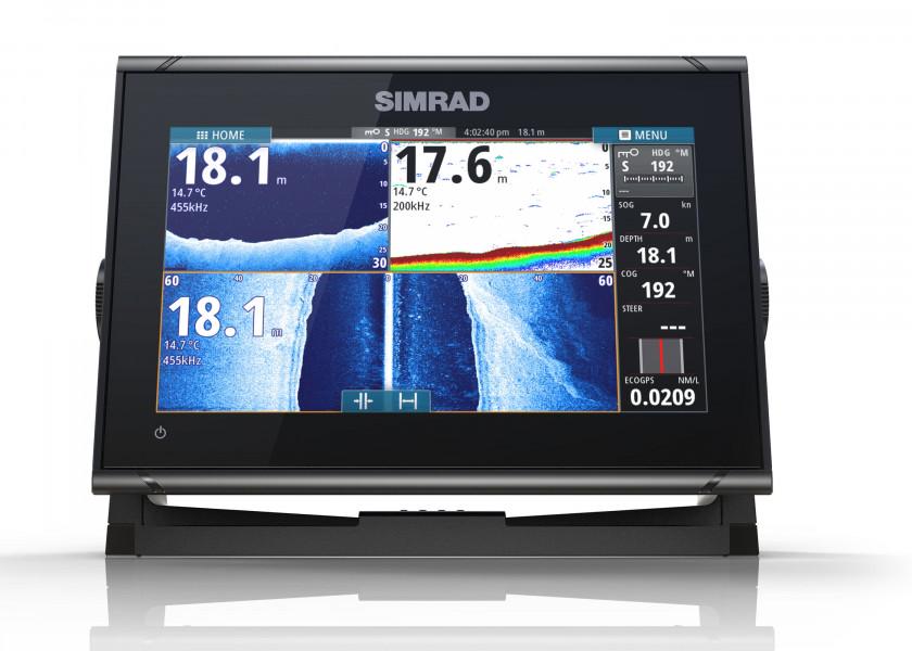 GO9 XSE kartplotter 9" touchskjerm med radar og ekkolodd bakside