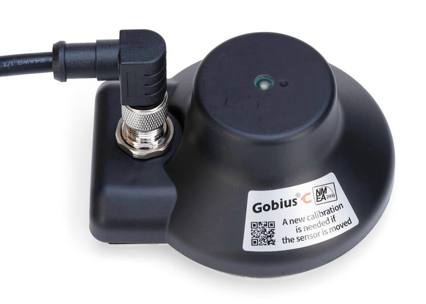 Gobius C micro-radar tankgiver NMEA2000 og Bluetooth forfra