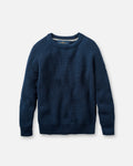 Golant Ribbed Crew strikkegenser forfra