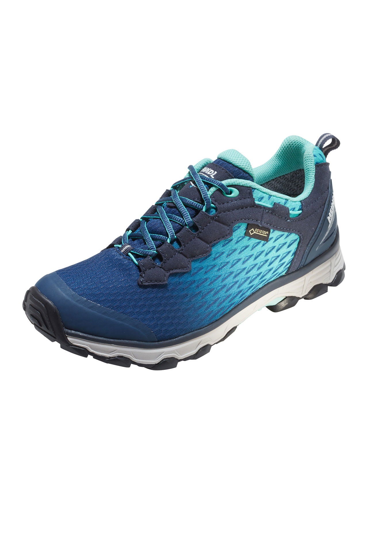 Gore-Tex trekking-sko dame vanntett og pustende - Meindl forfra
