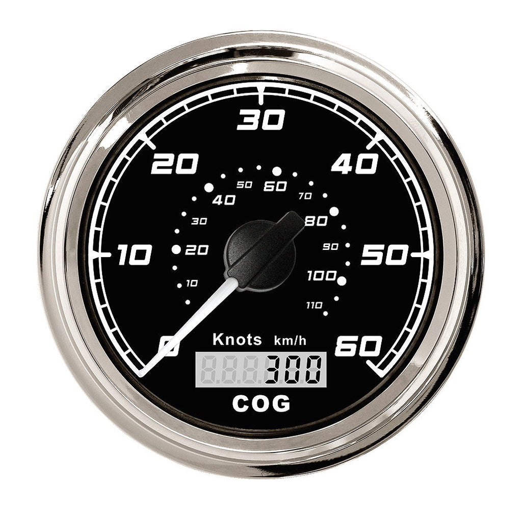 GPS hastighetsmåler X-Line 85 mm forfra