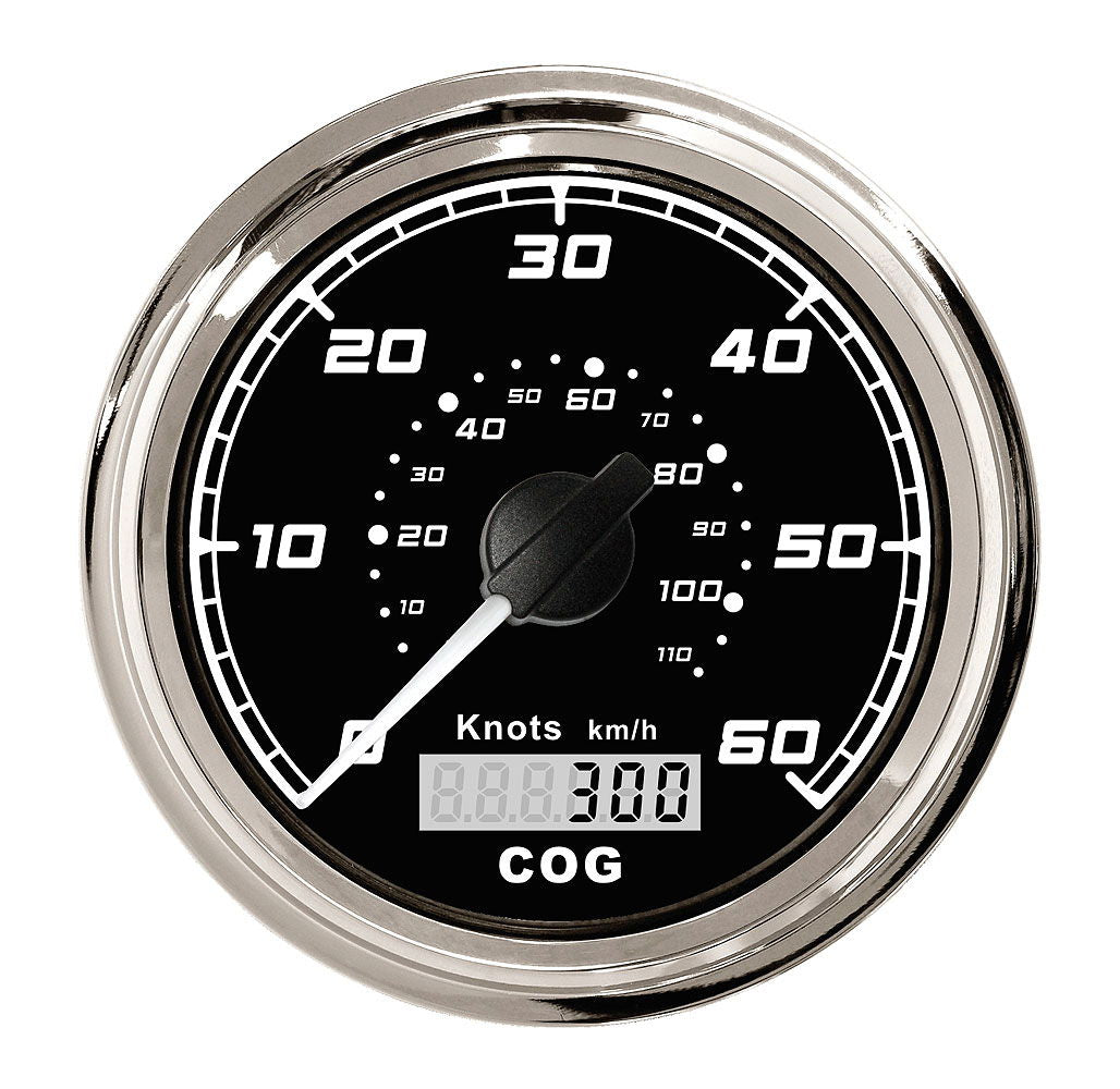 GPS hastighetsmåler X-Line 85 mm forfra