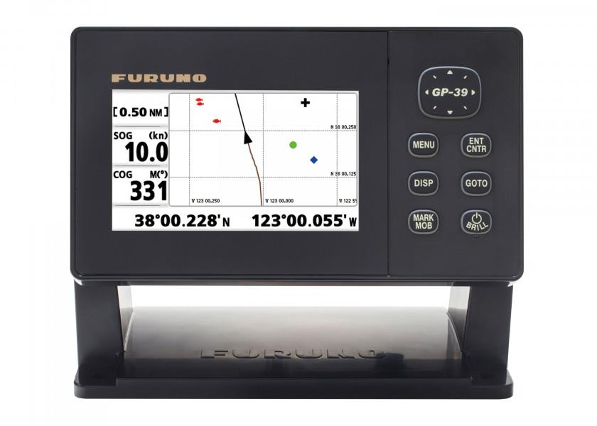 GPS-mottaker GP 39 fargeskjerm 4,2" bakside