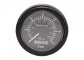 GPS speedometer svart 30 knop analog og digital visning 12V - Wema forfra