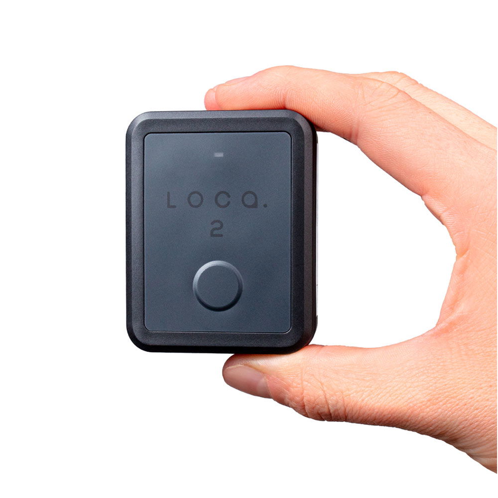 GPS tracker LOCA 2 vanntett detalj