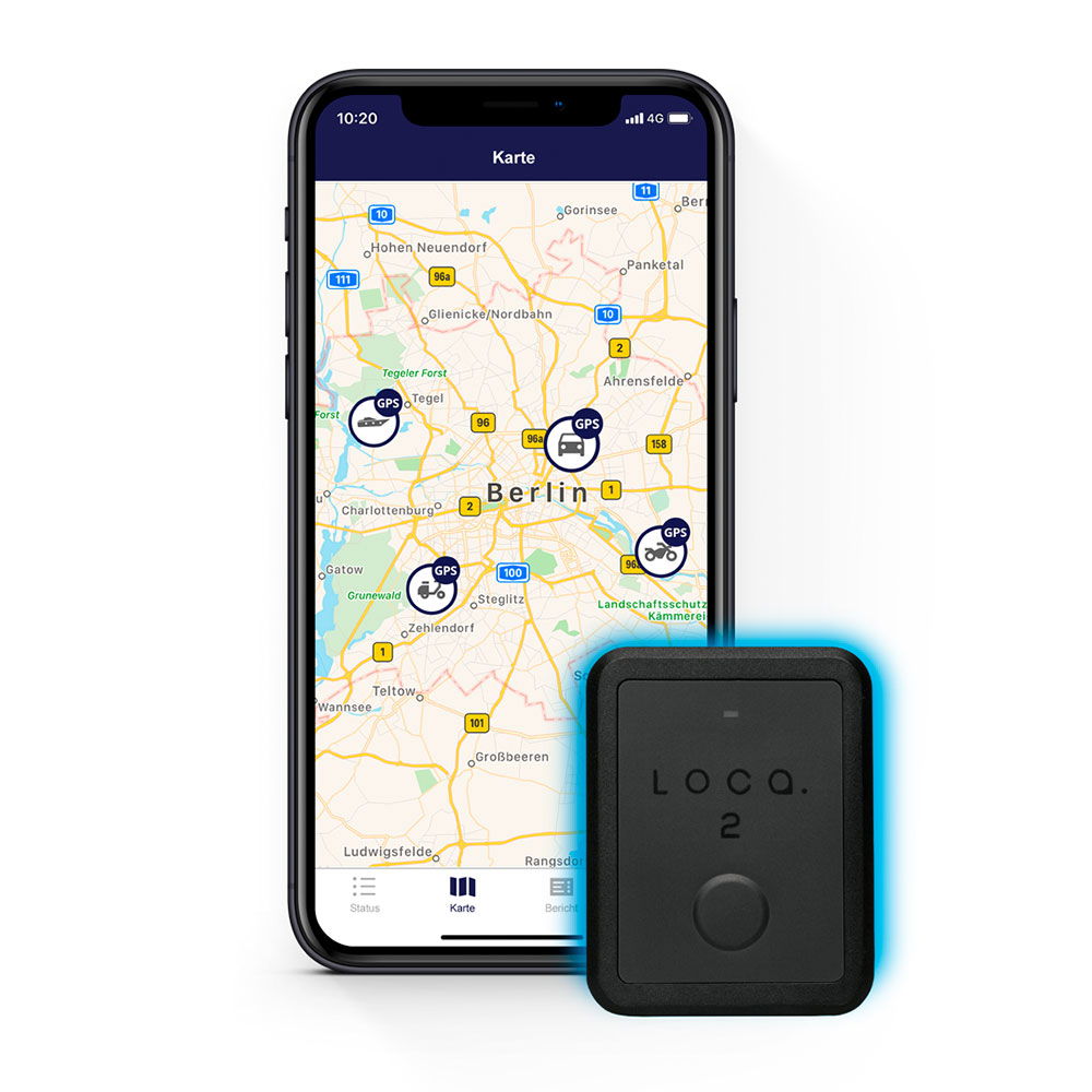 GPS tracker LOCA 2 vanntett side