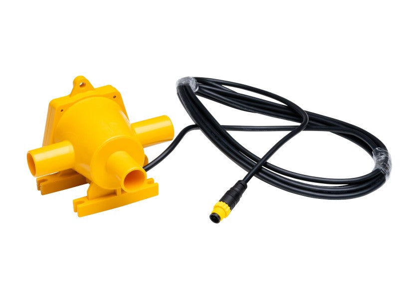 Gråvannspumpesystem GREY IC 12V 19 l/min med 2-veis samler montert i båt