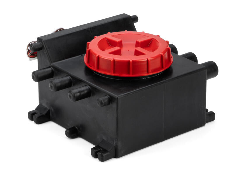 Gråvannstank 10 liter polyetylen 280 x 340 x 185 mm front