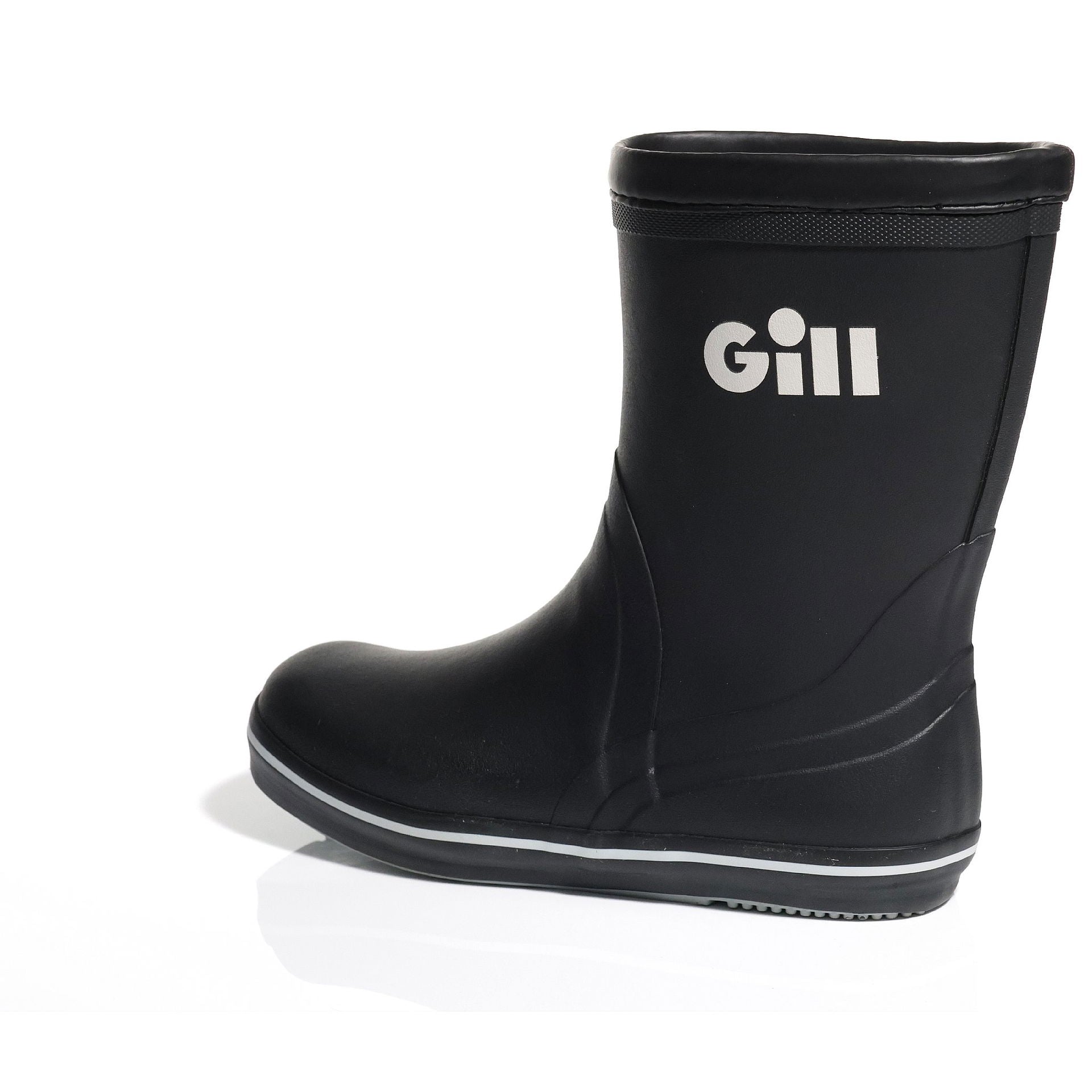 Gummistøvel kort skaft sklisikker såle Gill bakside