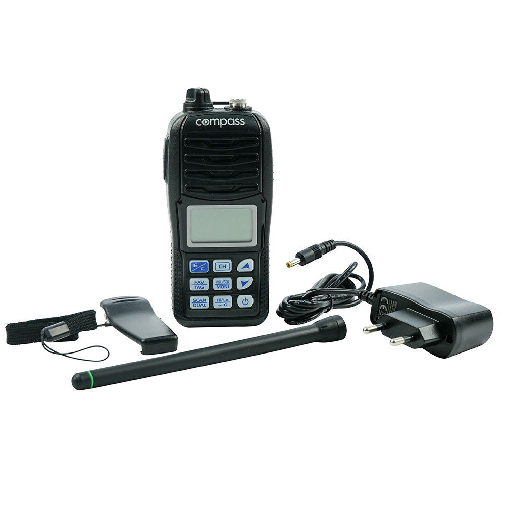 Visning av Li-Ion batteri i Håndholdt VHF CX-500 flytende