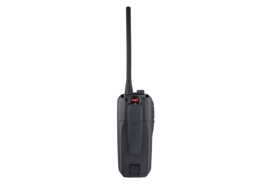 Håndholdt VHF IC-M94DE med AIS-mottaker og DSC med skjerm