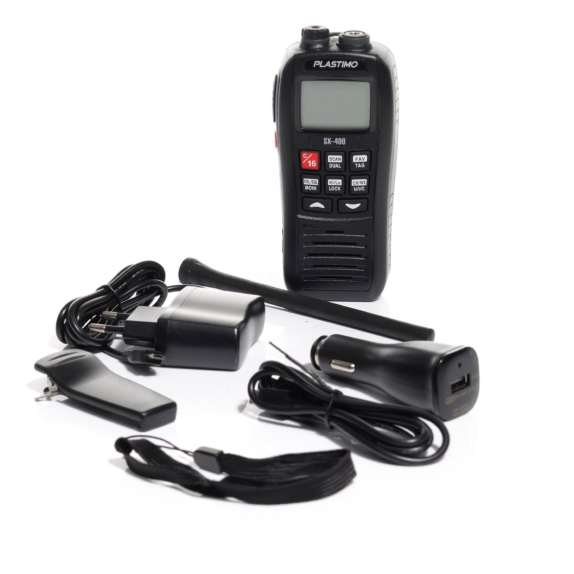 Håndholdt VHF SX-400 5 W vanntett og flytende - Plastimo