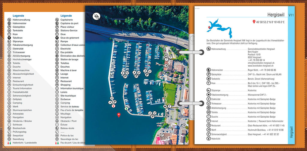 Havneguide 3, Vierwaldstättersee forside