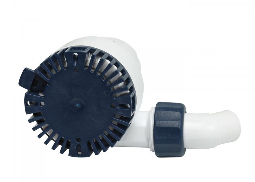 Detalj av Heavy-duty lensepumpe 12V 126 l/min 1 1/8" slangeanslutning