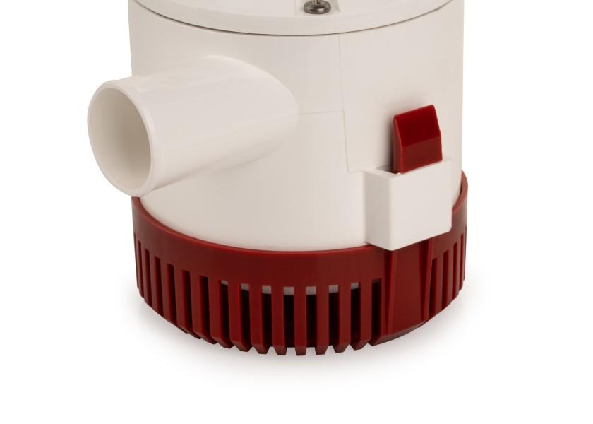 Heavy Duty lensepumpe 3700 12V 239 l min 1 1 2 Rule montert