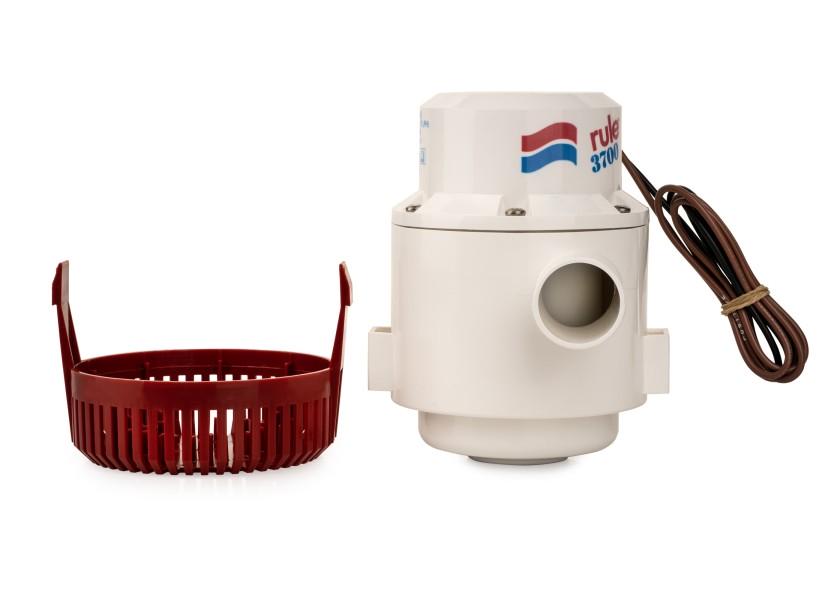Detalj av Heavy Duty lensepumpe 3700 24V 239 l min fra Rule