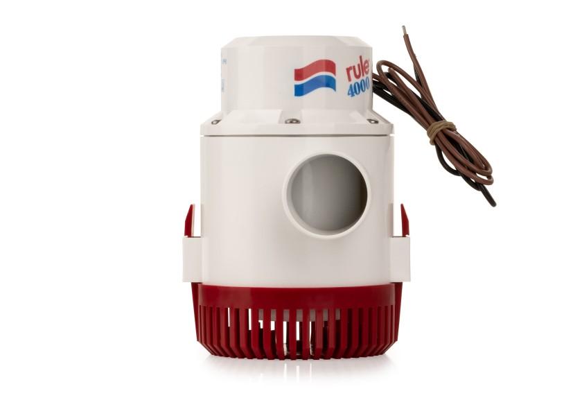 Heavy Duty lensepumpe 4000 24V 252 l/min 2" tilkobling nærbilde