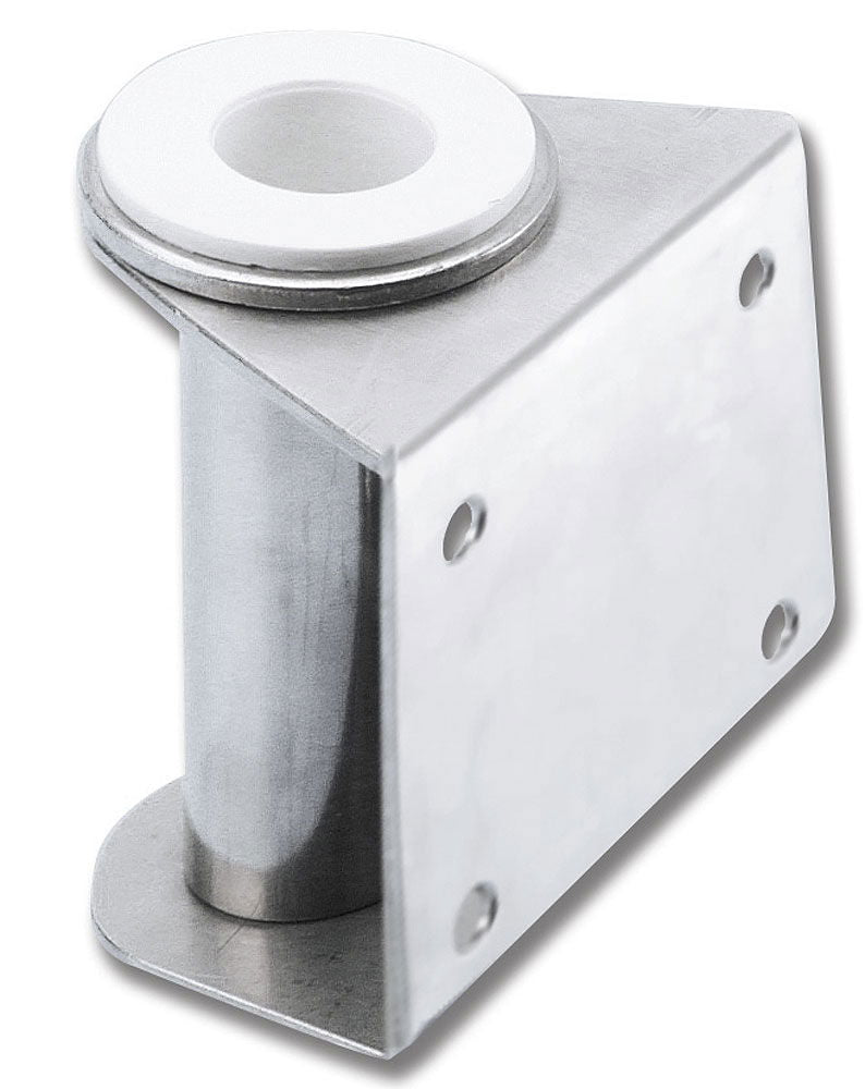 Hekkfeste for aluminium gangway dreibart rustfritt stål forside
