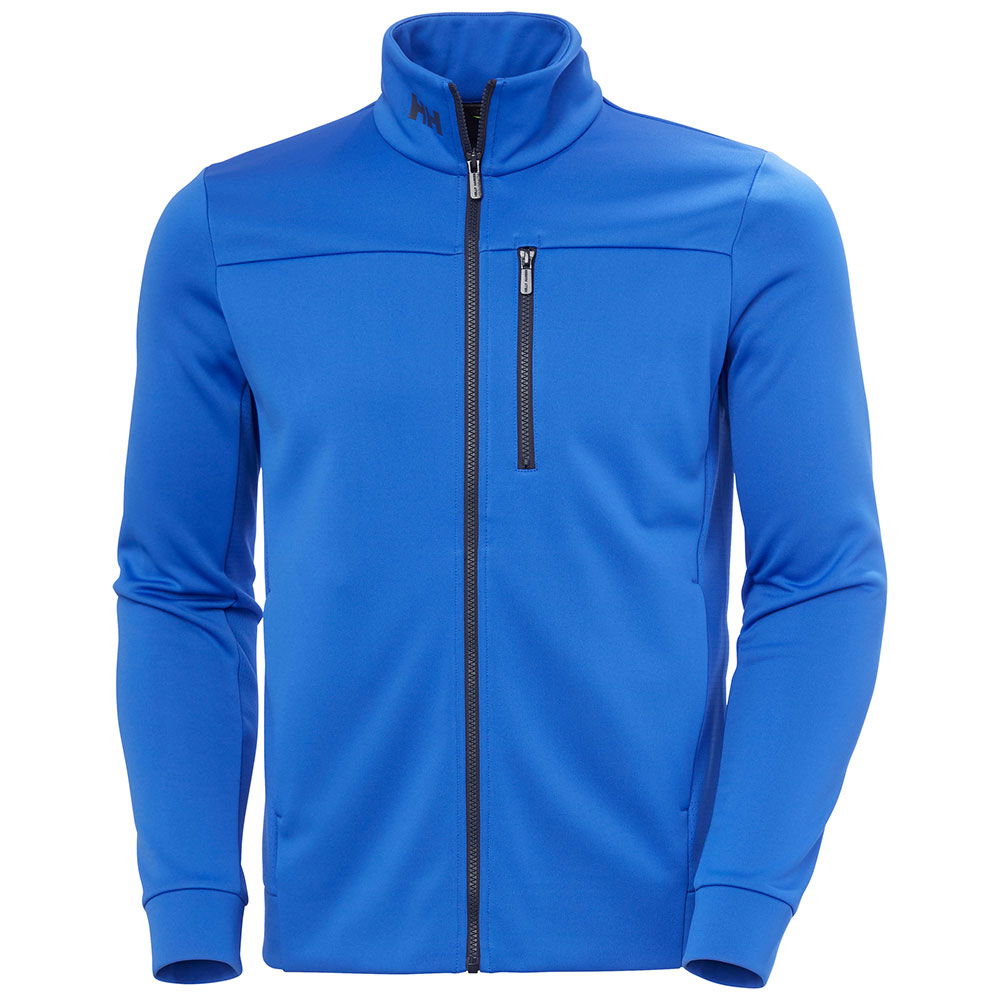 Helly Hansen Crew fleecejakke herre polyester med høy krage forfra