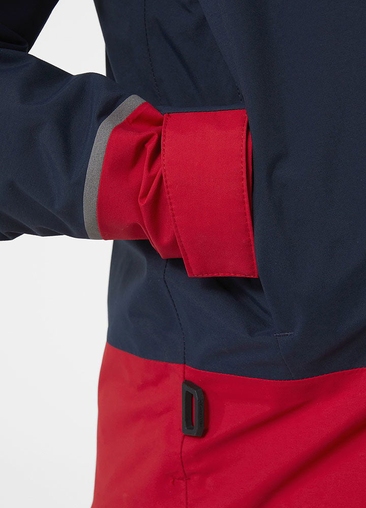 Helly Hansen Salt Port juniorjakke seiljakke for barn hette avtakbar