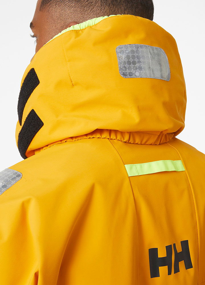 Reflekterende elementer på Helly Hansen Skagen offshore seiljakke herre HELLY TECH