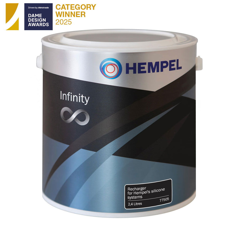 Hempel Infinity biosidfri fornyelse for silikonbelegg forfra