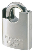 Hengelås rustfritt stål 50 mm sikkerhetsnivå 8 - Masterlock forfra