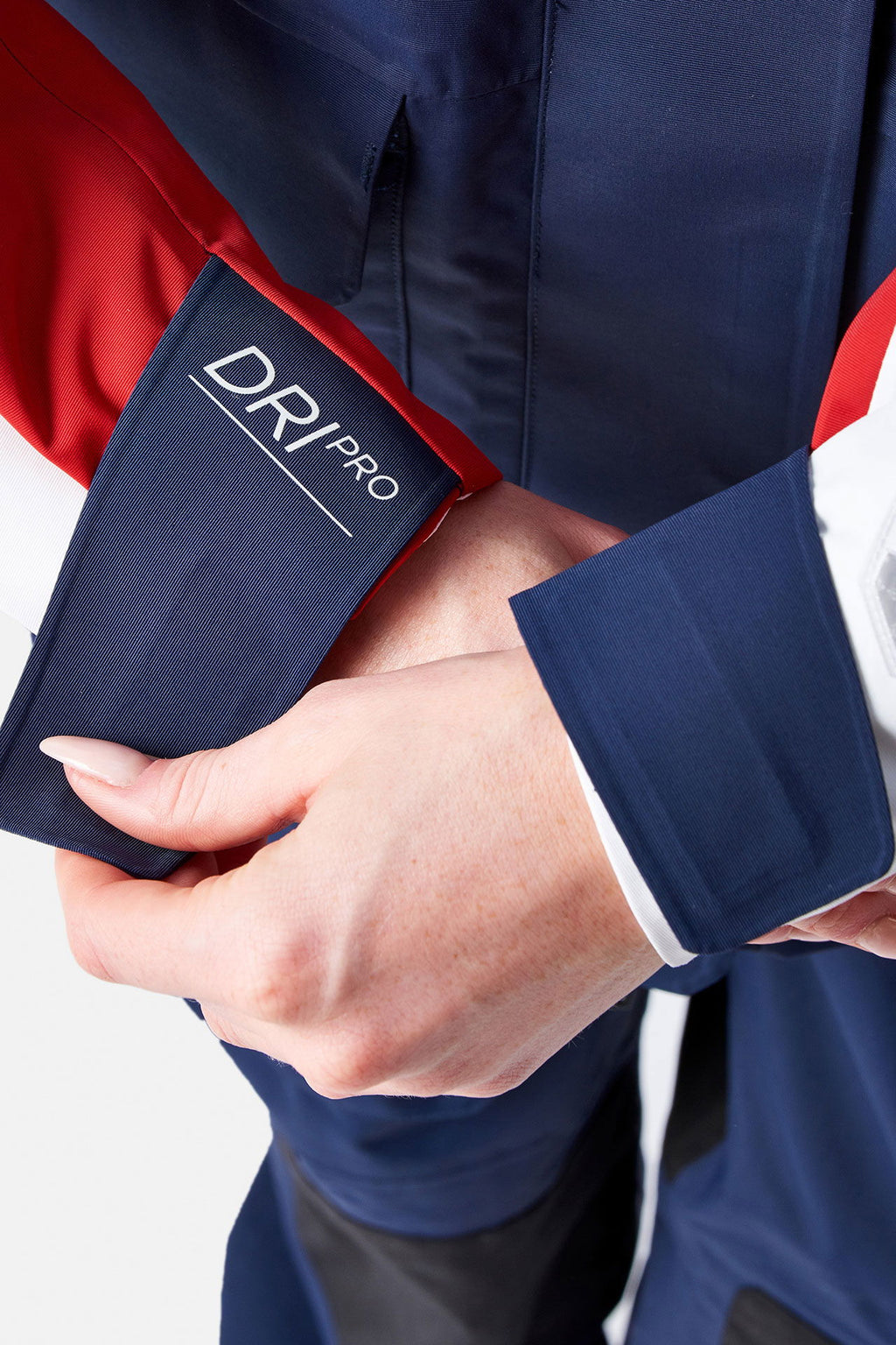 Henri Lloyd Biscay Coastal damejakke logo detalj