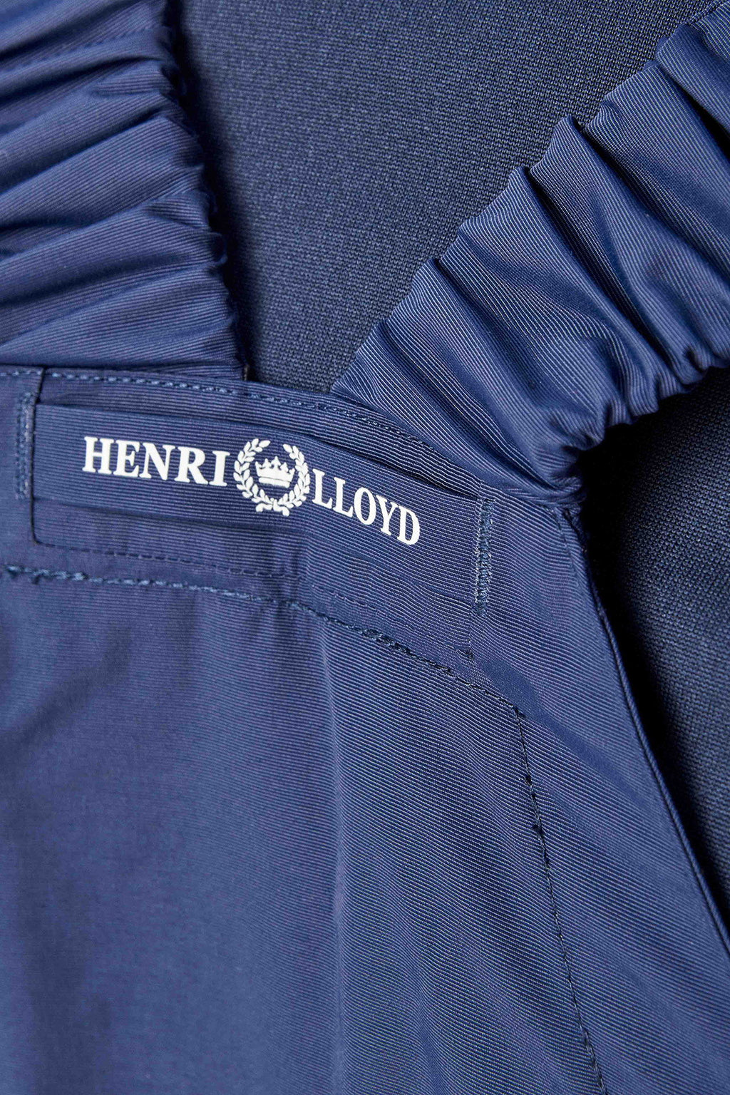 Detalj av Henri Lloyd Hi-Fit Coastal seilerbukse materiale