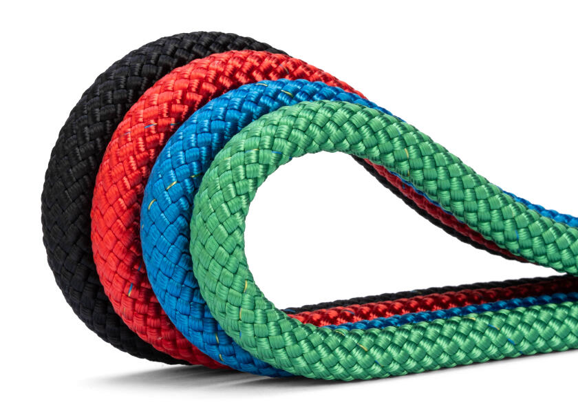 Herkules Color skjøte- og trimtau polyester metervare - LIROS forfra