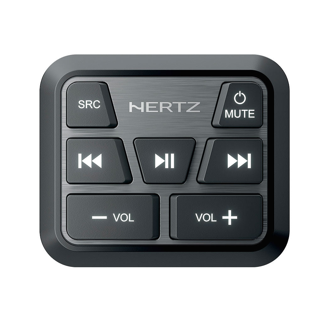 Hertz Marine Audio HMC U1 fjernkontroll IPX7 forside