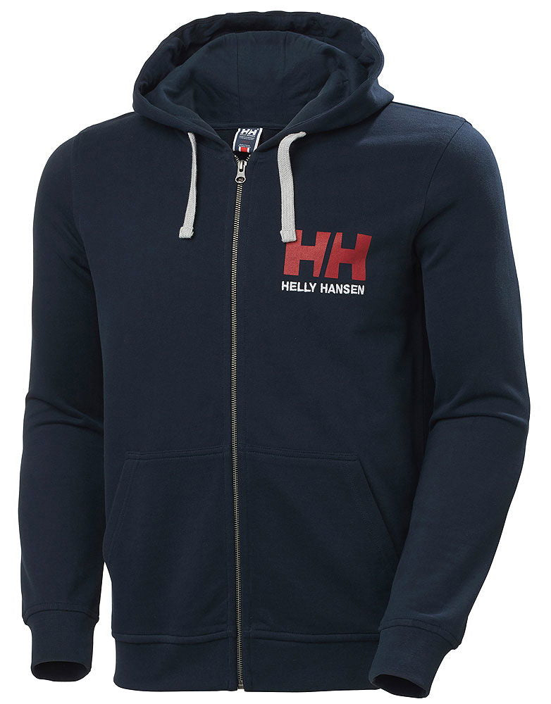 Hettegenser bomullsfrotté med justerbar hette - Helly Hansen forfra