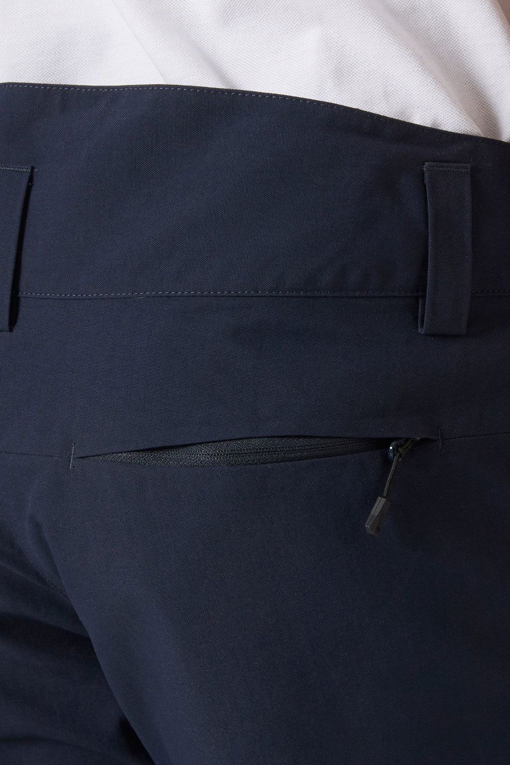 HP Crewline Cargo Short 2.0 nylon oxford detalj glidelås