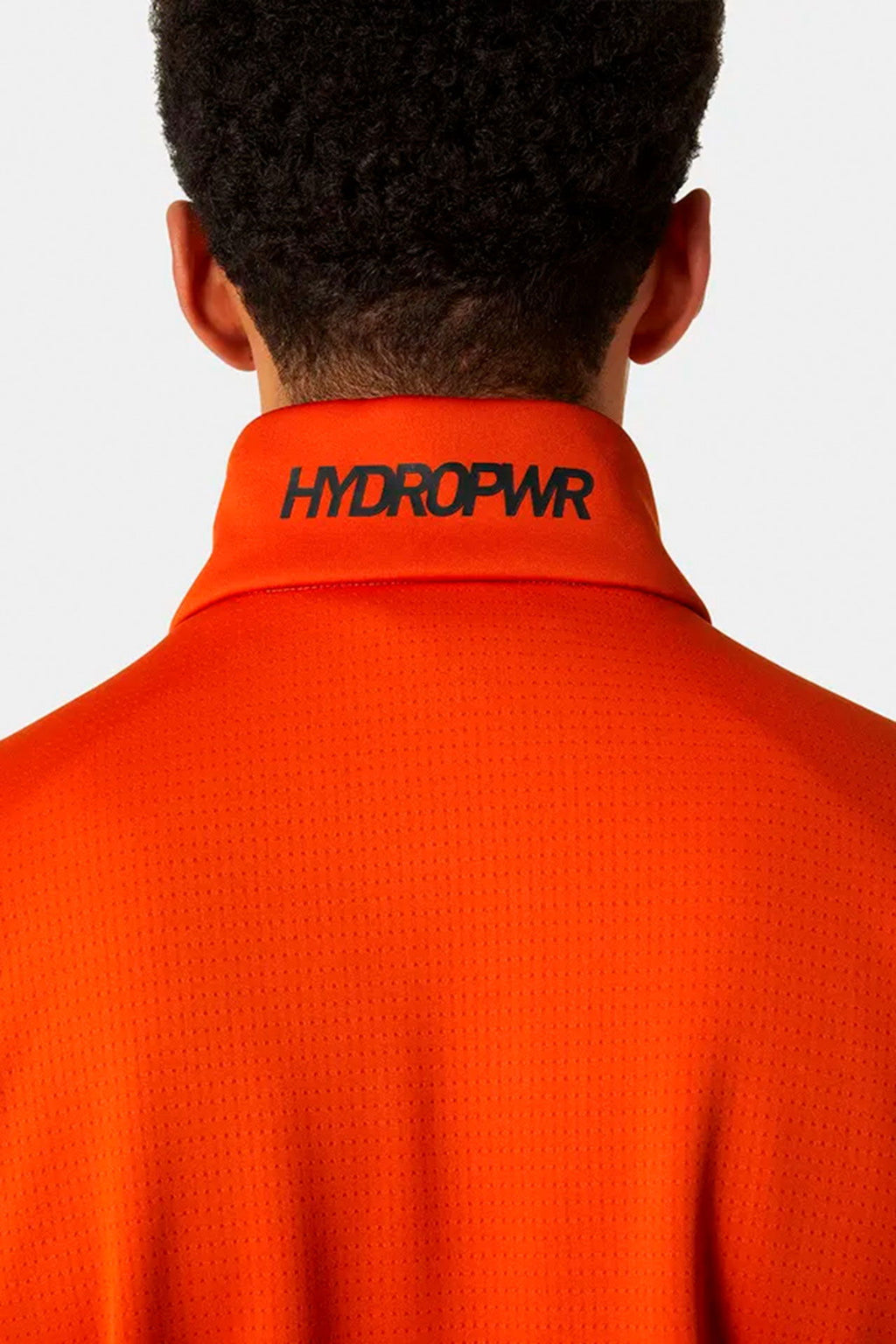 HP fleecejakke 2.0 100 % polyester YKK glidelås nærbilde stoff