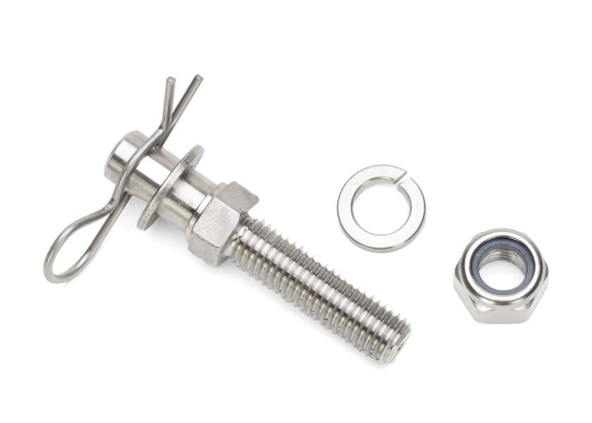 Hurtigkopling rustfritt stål Ø 15 mm for 40ST16 bakside