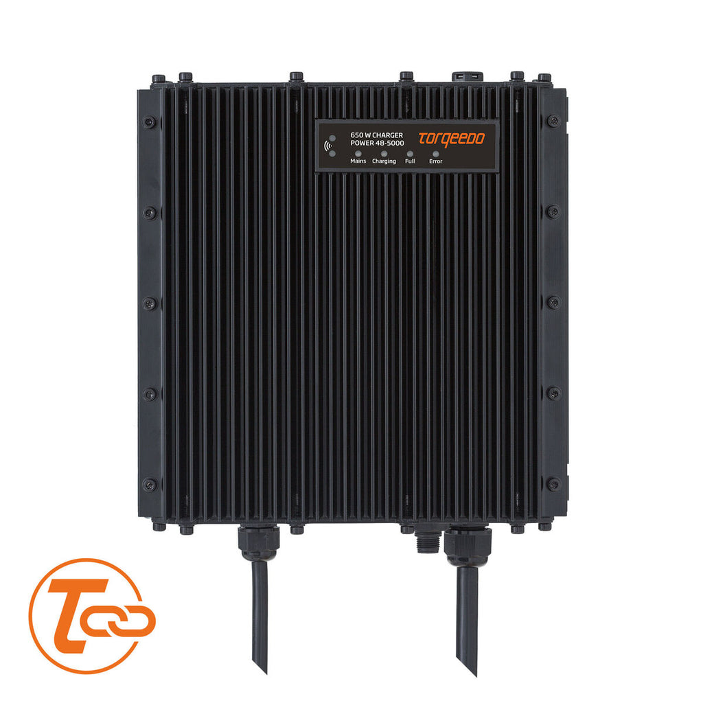 Hurtiglader for Power 48-5000 batteri 60 A 2900 W forfra