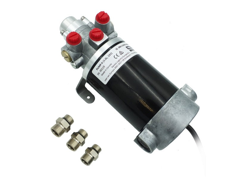 Hydraulikkpumpe PUMP-4 3,0 L 12V for autopilot båt opptil 21 m Navico forfra
