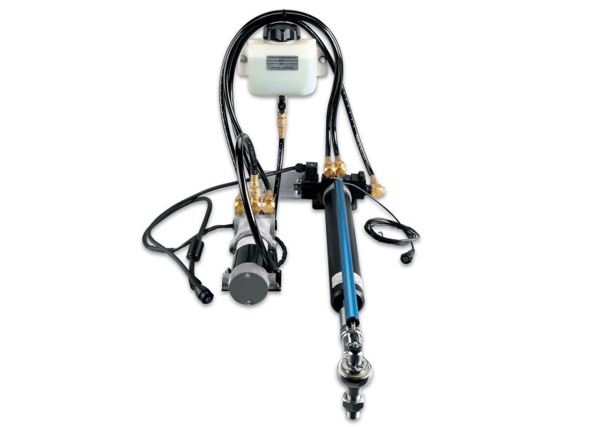 Hydraulisk lineærdrift for autopilot 12/24V 1080 kg maks fra Garmin forfra