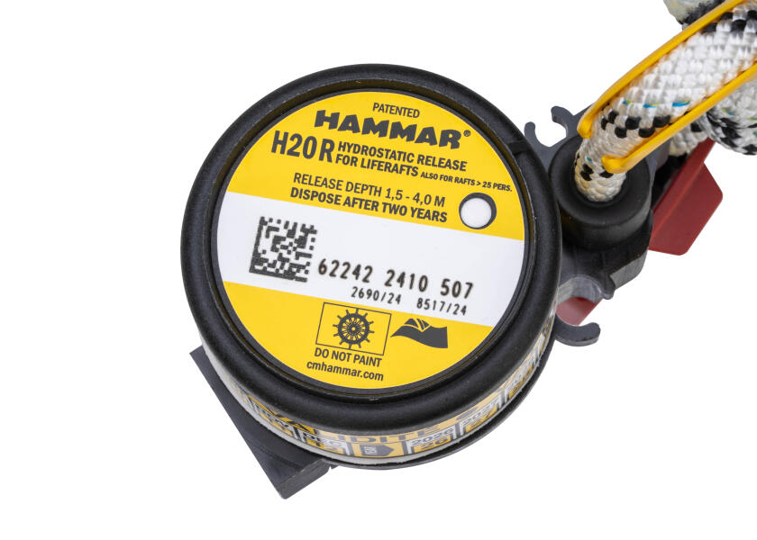 Hydrostatisk utløser Hammar H20E bakside