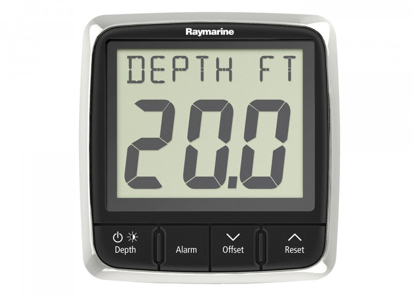i50 ekkolodd 12V NMEA 2000 Raymarine bakside